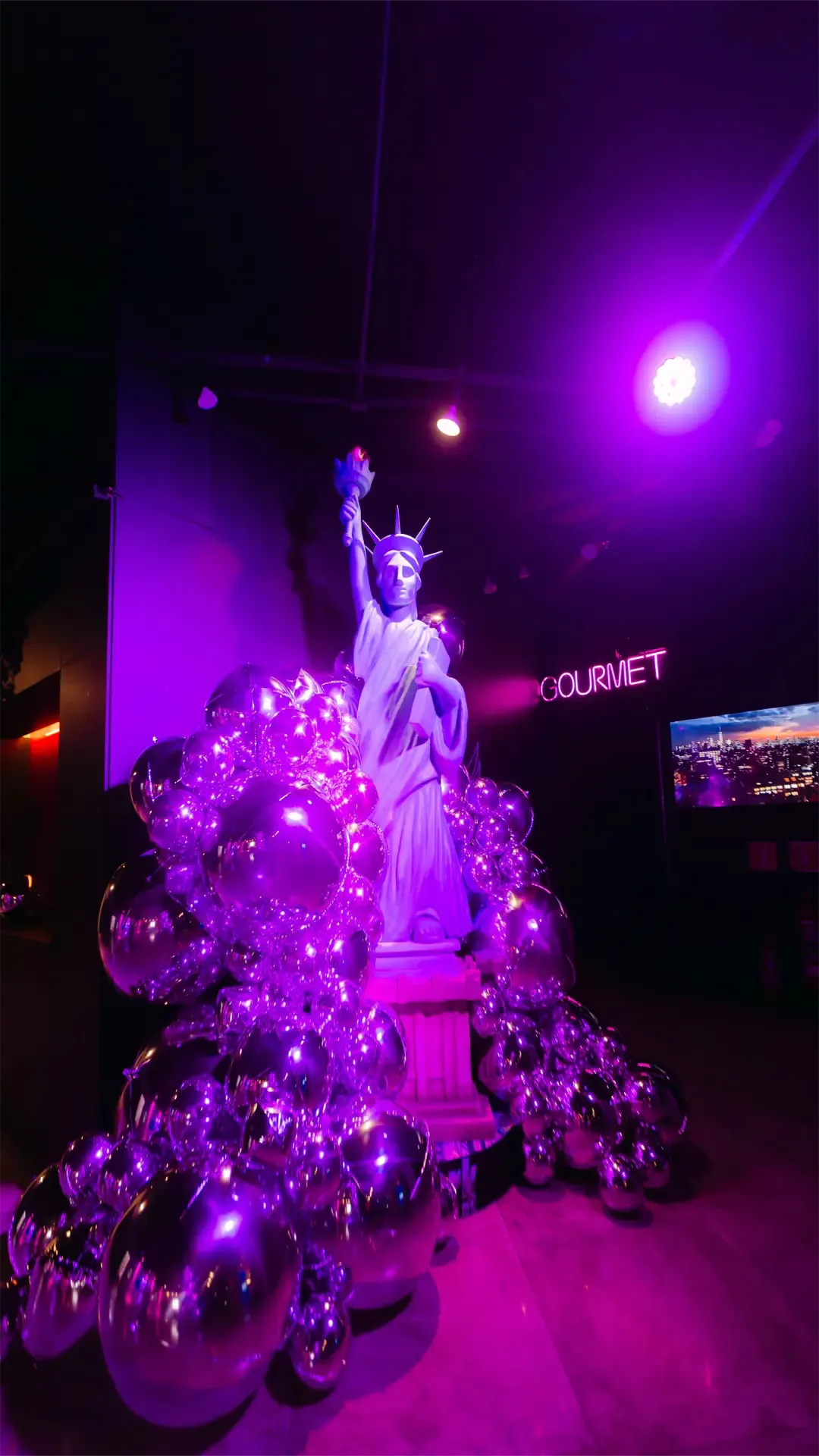Ambiente decorado para debutante